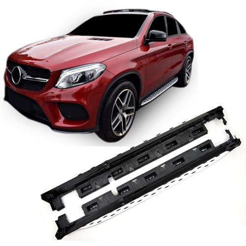 Marche-pieds Mercedes GLE Coupe C292 kit marche pied aluminium antiderapant