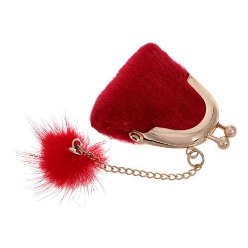 Alasum Miniature Doll Handbag Jewelry Bag for Dollhouse Play Soft Travel Accessory for Role Play Outfit Change for Doll for All Ages