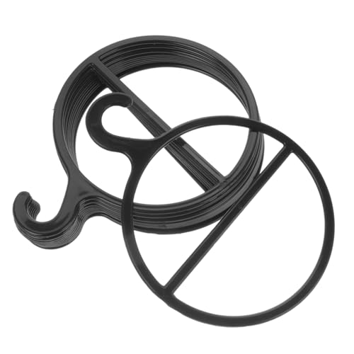 CAXUSD 10pezzi Porta Sciarpe Rotante Per Armadio Organizer in Plastica Espositore Per Sciarpe Cravatte e Accessori Grucce Salvaspazio Per Vestiti