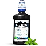 ioRinse Ultra Mouthwash is the Choice of 1,000s of Dentists as the Mouth Wash for Adults and Kids Oral Care and Hygiene. It's an Alcohol Free, Bad Breath Treatment and Gum mouthwash with Xylitol.
