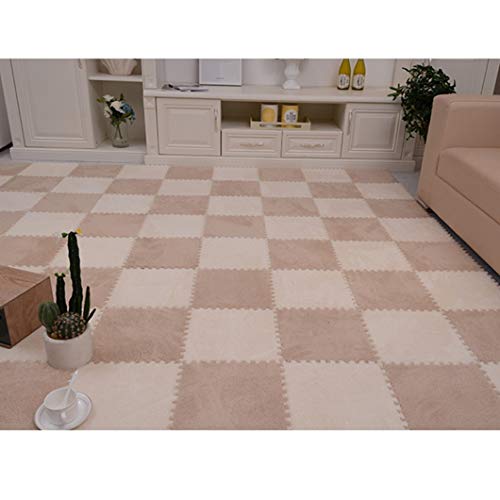 ジョイントマット 大判 厚手 北欧 おしゃれ かわいい カラフル フロアマット 無地 子供 ベビー 赤ちゃん すべりにくい 防音 床暖房対応 カラー サイドパーツ 立体感 防音 防水 31*31*1*20 転倒防止 幼稚園 キッズコーナー 断熱