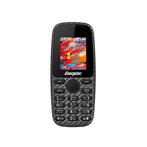 Energizer - Mobile E2 - Téléphone Clavier en Arabe - Téléphone Portable Double Sim - 2G - Gris