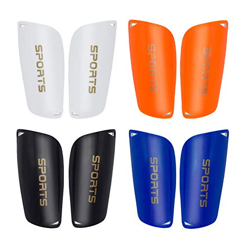 Protetores de caneleiras esportivos para futebol DSstyles com letras, suporte para pernas mais gross