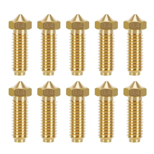 Image of 5PCS 0.4mm Brass Nozzles and 5PCS Silicone Socks Kit for Anycubic Kobra 2 Series, 3D Printer Parts Extruder Hotends Nozzles Kit for Anycubic Kobra 2 /2 Neo /2 Pro /2 Plus /2 Max