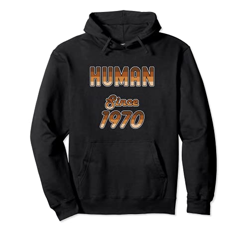 Mensch Seit 1970 51 Jahre Alt Geburtstag Schwarzer Stolz Pullover Hoodie Cover