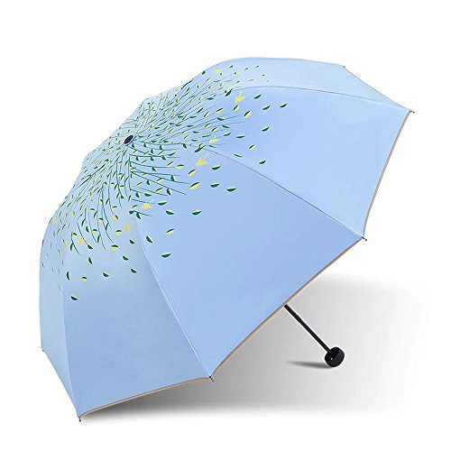 Sombrilla plegable de viaje para protegerse del sol en el bolso 5