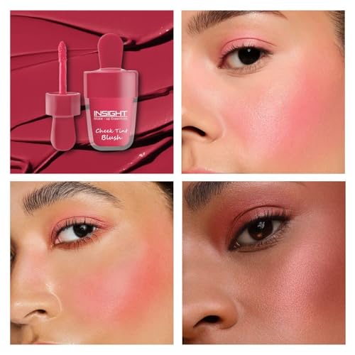 Image of INSIGHT Cheek Tint Blush | Blendable Formula | Natural Rosy Glow | Infused With Avocado Oil | High Color Payoff | Hydrating Tint | Beetroot Popsicle-7g