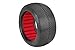 AKA Products 14113SR Racing Truggy Evo Gridiron Soft Tire with Red Inserts, Scale 1:8