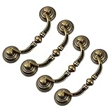 Photo Gallery hampplies 4 pezzi maniglie per mobili antiche stile europeo pomelli in bronzo anticato per armadi e comodini maniglie vintage per sostituzione e decorazione casa Photo Gallery hampplies 4 pezzi maniglie per mobili antiche stile europeo pomelli in bronzo anticato per armadi e comodini maniglie vintage per sostituzione e decorazione casa