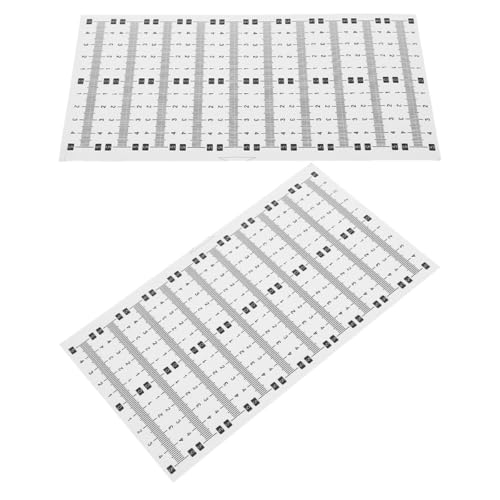 2 Sets Cinta Métrica Adhesiva Impermeable PRETYZOOM miniatura 1