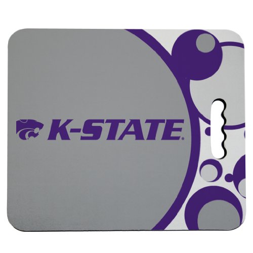 VictoryStore Outdoor Seat Cushions - Kansas State University Stadium Seat Cushion - Circles Design