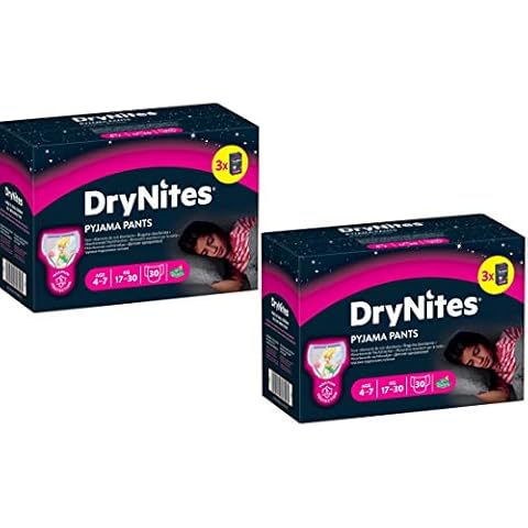 Huggies DryNites Disney Fairies Pyjama Pants, 1 kg Pack of 60 for Girls Cover