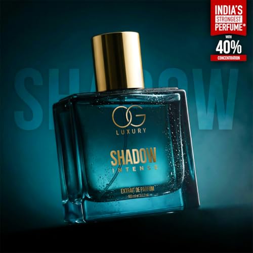 Image of OG Luxury India's Strongest Shadow Intense Extrait De Perfume for man, Premium & Long-Lasting Scent, luxury perfume for Special Occasions & Gifting, 100ML