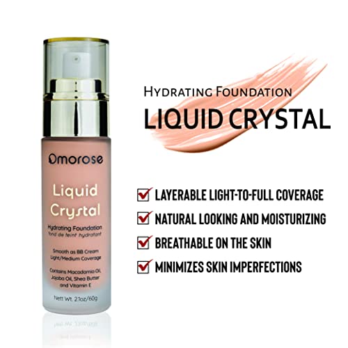 Omorose Liquid Crystal Hydrating Liquid Foundation Smooth As Bb Cream (Medium) #TOP2