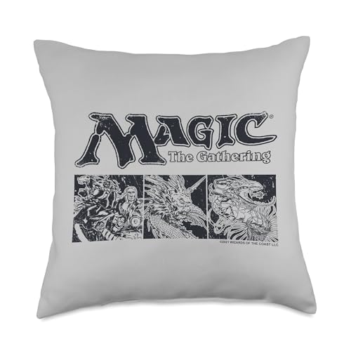 Magic: The Gathering Creature Box Up Throw Pillow, 18x18, Multicolor