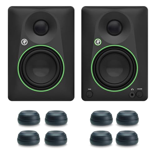 Mackie CR4.5BT Haut-parleurs de studio actifs 2 voies Bluetooth avec pieds Keepdrum