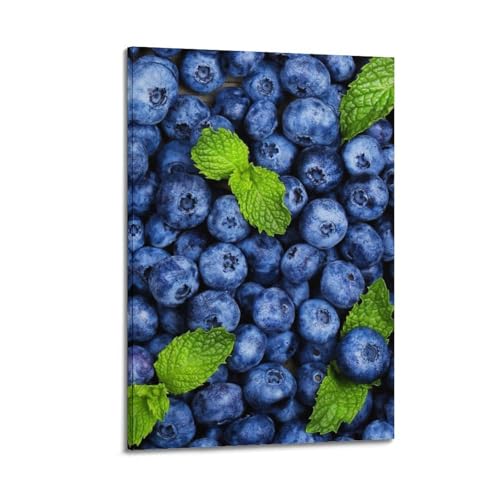 Poster fruits et menthe 40x60cm pour rafraîchir la déco de votre cuisine