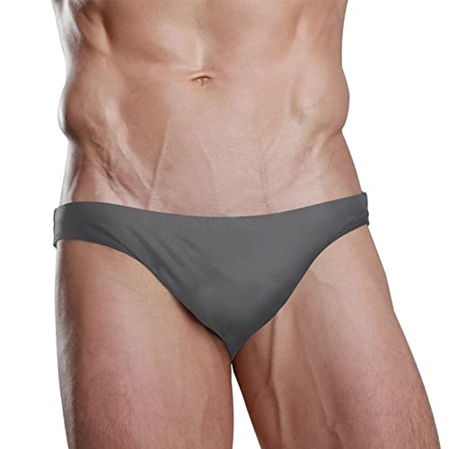 Men's Sexy Swimwear Swim Briefs Black Bikini Swimsuits S2