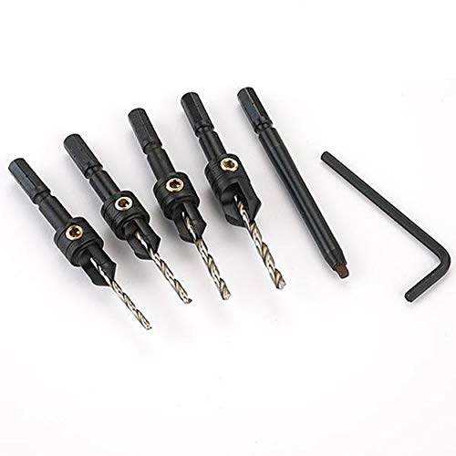 Make it Snappy Tools 4-Piece Countersinking Drill Set Compatible with Festool Centrotec Chucks