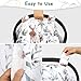 TANOFAR Baby Carseat Canopy, Peekaboo Opening Car Seat Canopy for Babies, Soft and Breathable Infant Carrier Canopy, Multi-use Baby Carrier, Stroller, Nursing Cover, Minky Blanket, Animal Leaf
