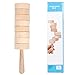 reakoo Jouet d'équilibre en bois, jeu de coordination pour adultes et enfants | Améliore la motricité fine pour enfants et tout-petits, jouet éducatif de décompression (beige)