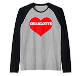Photo Gallery i heart charlotte, i love charlotte custom maglia con maniche raglan Photo Gallery i heart charlotte, i love charlotte custom maglia con maniche raglan