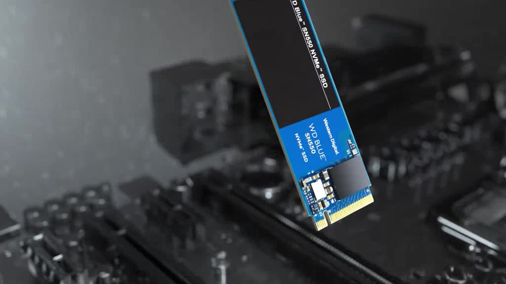 WD_BLUE SN550 500GB M.2 2280 PCIe Gen3 NVMe up to 2400 MB/s read