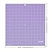 Nicapa Cutting Mat for Silhouette Cameo 3/2/1 Strong-Grip,12x12 inch 3pack) Adhesive&Sticky Non-Slip Flexible Square Gridded Purple Cut Mats Replacement Accessories Set matts Vinyl Craft Sewing