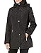 Calvin Klein Women's Classic Quilted Jacket with Side Tabs, Black, Small