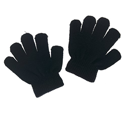 Cren Little Boys and Girls Winter Knitted Magic Gloves Infant Toddler Baby Mittens