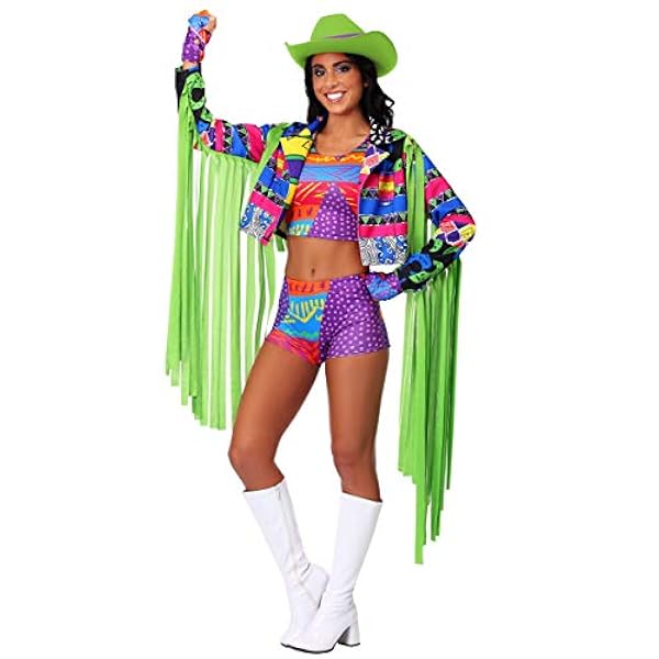 FunPop Woman's Macho Man Fancy Dress Costume X-Small