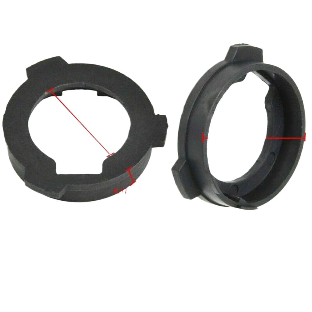2X H7 LED Retenedor Clip Adaptador Soporte Bombilla Faro Compatible con Gran Morris Garajes