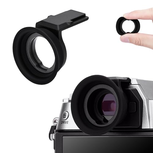 JJC �A�C�J�b�v �x�m�t�B���� X-T50 �J���� �ɑΉ� �V���R�� �A�C�s�[�X �t�@�C���_�[�ی� Fuji Fujifilm xt-50 �A�C�J�b�v �ڊ�ړ��� ���K �y�� �u���b�N