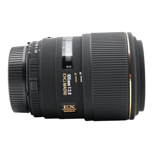 Sigma 105mm f/2.8 EX DG Medium Telephoto Macro Lens for