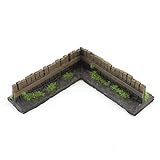 Erhältlich als Einzelteil oder in Paketen zu 3, 6, 9, 15 und 30 Stück mit Eckteilen in Paketen zu 1, 2 und 4 Stück oder Mauern mit Tor in Paketen zu 1 & 3