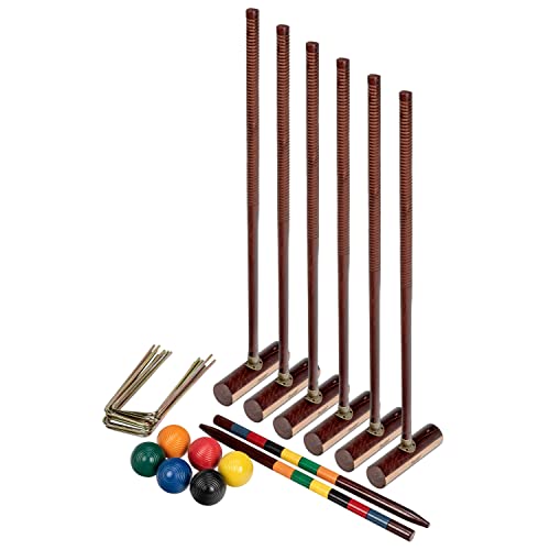 Franklin Sports Six Player Croquet Set