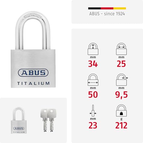 Abus 90 Titalium 96TI-50 Sl 8 Lucchetto - 4