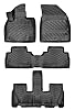 RizLiner Hyundai Palisade 7-Seater 2020-2025 (No 8-Seater Model) Floor Mats 3D Custom Fit Compatible with Hyundai Palisade Rubber Car Mats Laser Measured Floor Liners All Weather TPE (Front & Rear)