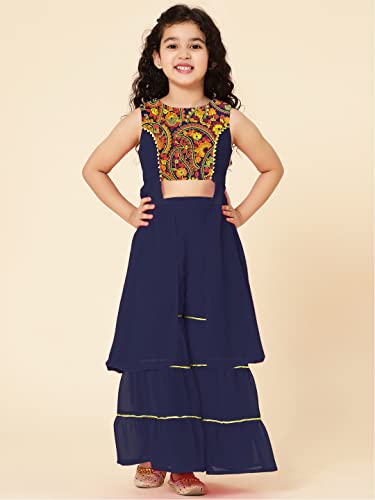 Image of A.T.U.N. (ALL THINGS UBER NICE) Girls Sharara Set