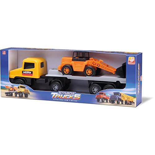 Caminhão Transcarregadeira, Silmar, Com Escavadeira