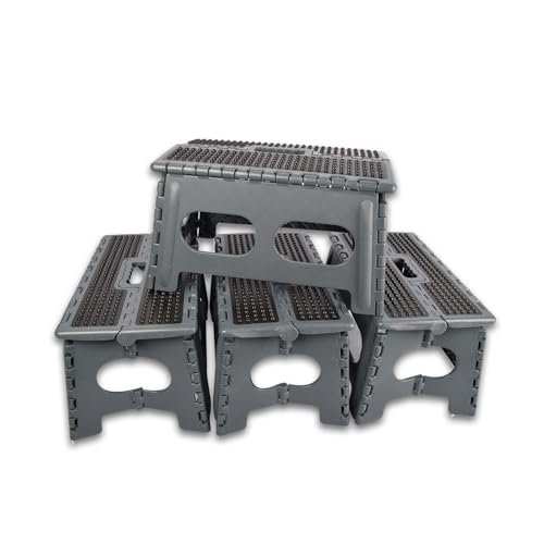 Tabourets de cuisine pliants gris pour optimiser votre espace repas