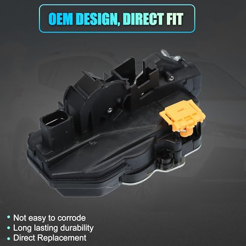 Image of uxcell No.20839793 /22820695 Front Right Passenger Side Door Latch Lock Actuator Assembly for GMC Acadia 2009-2016 for Chevy Traverse 2009-2017