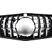 For Mercedes-Benz W217 S63 Coupe AMG 2015-2017 Front Racing Facelift Grille (Black)