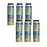 Flea Killer Powder Crawling Insect Killer Indoor & Outdoor, Comprehensive Pest Control, Effective Elimination, Versatile Application, Cost-Effective Solution, 200g Each, (6 Pcs)