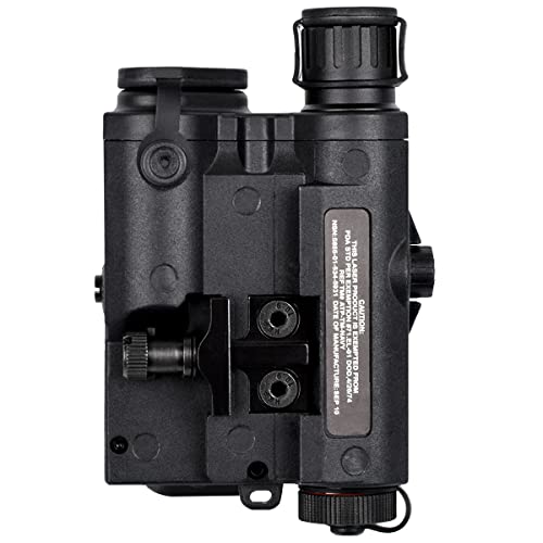 Ctoptic Airsoft Peq 15 Box Ir Laser Red Laser Sight Led Wihte Flashlight With Press Switch Mount Kit Black #TOP6