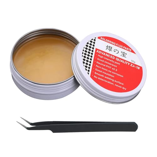 Pasta Per Saldature,Flusso Di Pasta,Pasta Per Saldatura a Stagno,Grasso Saldatura a Stagno,Pasta Di Stagno Per Saldatura,Pasta Saldante Stagno,Pasta di flusso di saldatura,50g