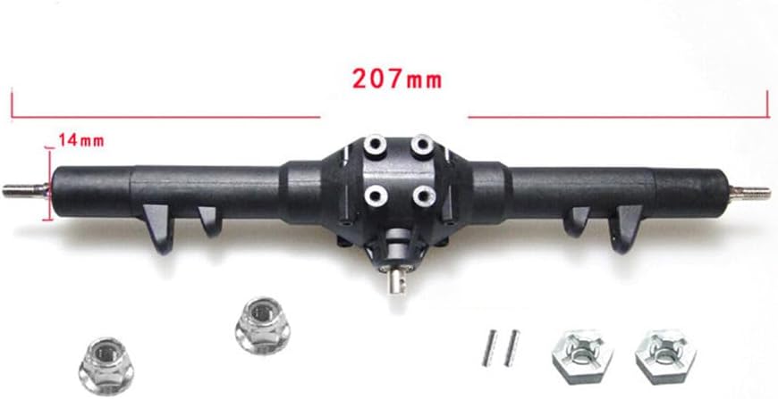 Fit for WLtoys 1/12 12428 12423 RC Car Rear Axle Gearbox Accessories