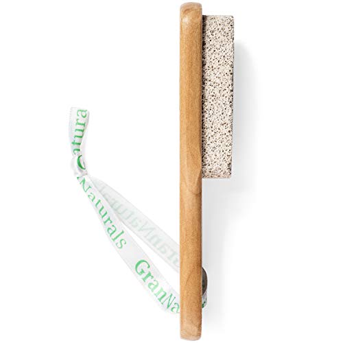 Grannaturals Pumice Stone For Feet With Handle - Corn And Callus Remover, Exfoliator & Scrubber For Dead + Dry Skin On Feet And Pumice Stone For Hands - Corn Removers For Feet #TOP4