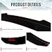 IKON MOTORSPORTS, Trunk Spoiler Compatible with 2021-2026 BMW G22 4-Series & G82 M4 Coupe, Gloss Black PSM Style ABS Plastic Rear Trunk Lid Spoiler Wing Lip