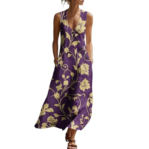 Robe d'été décontractée fluide pour camoufler les rondeurs avec style
